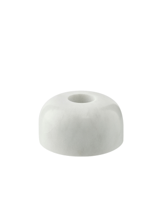 Marmurowy świecznik Marmilla biały