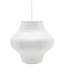 Biała papierowa lampa wisząca Sani / Abażury z papieru ryżowego