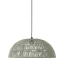 Zewnętrzna rattanowa lampa wisząca Hue piaskowa
