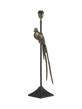 Mosiężna lampa stołowa Birdie 70 cm