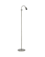 Srebrna stojąca lampa Amy 150 cm regulowana