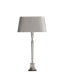 Srebrna lampa stołowa Carmina 45 cm