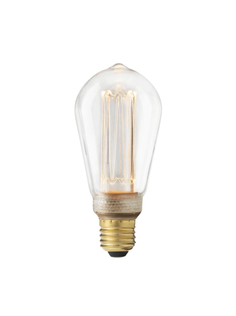 Dekoracyjna żarówka Edison E27 LED 64 mm ciepła