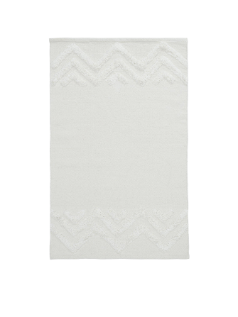 Białokremowy bawełniany chodnik 60×90 cm Madison