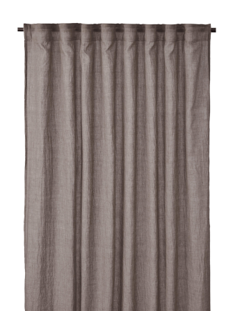 Brązowe zasłony Sandy 2 sztuki 135×280 cm