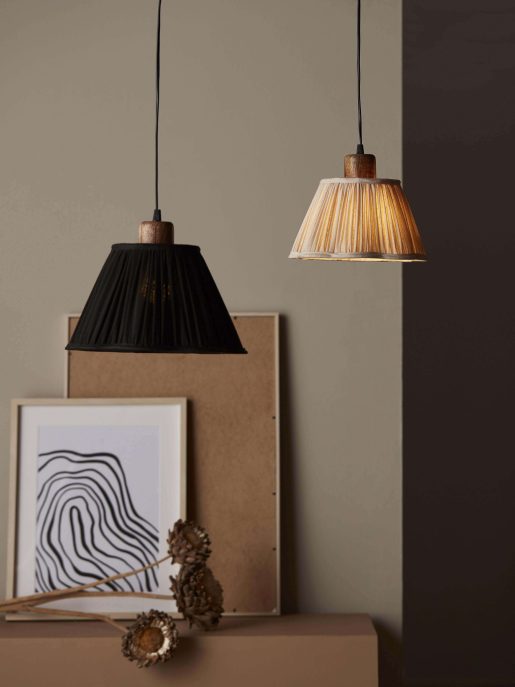 Plisowane lampy wiszące materiałowe SIV PR Home